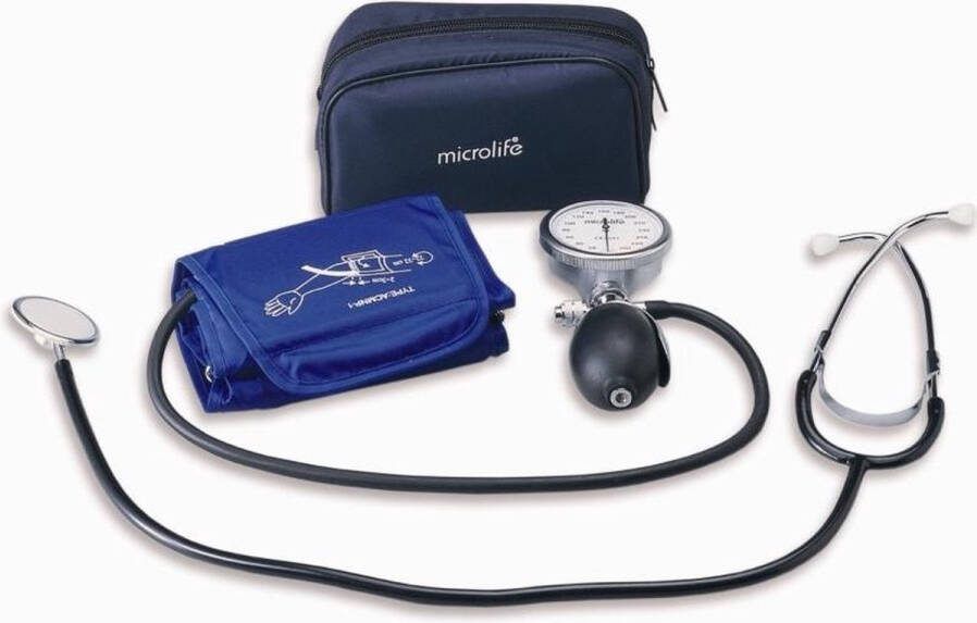 Microlife BP AG1-40 Handmatige Bloeddrukmeter Klinisch Getest Inclusief Stethoscoop Duurzaam Ontwerp