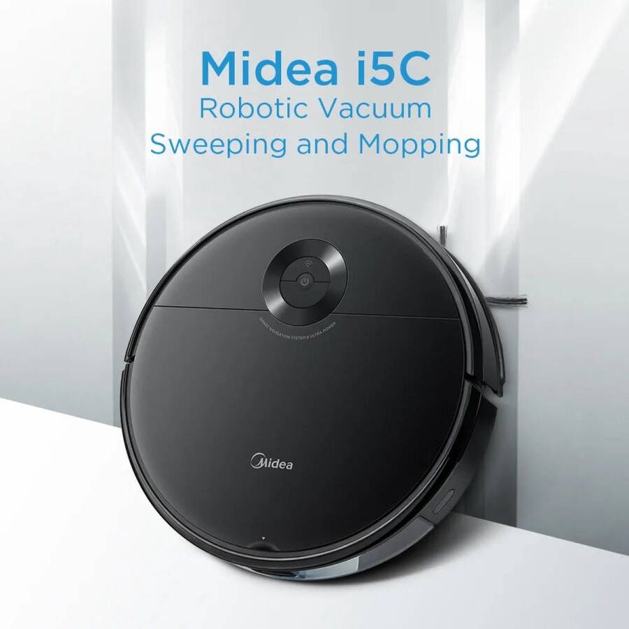 Midea™ Midea I5c Robotstofzuiger Dweil Nat En Droog 4000Pa Slimme Wasstofzuiger Robot Draadloze Elektrische Watertank