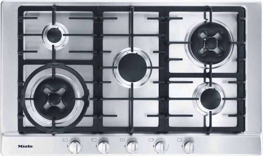 Miele KM2054G Gas kookplaat Grijs