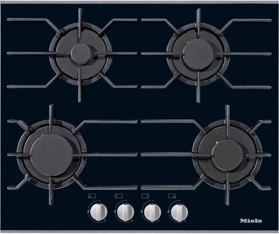 Miele KM3010G Gas inbouwkookplaat Grijs