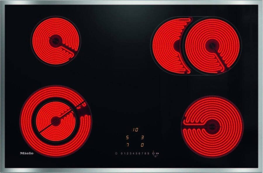 Miele KM 6522 FR Keramische kookplaat Grijs
