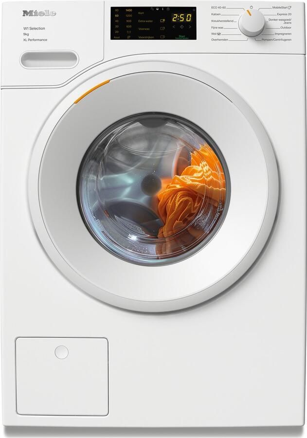 Miele WSD164 WCS Wasmachine Wit 9kg Energielabel A