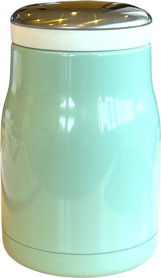 Migros Thermos Voedsel Container 0.45 l Groen Roestvrij staal 15 x 9.5 x 9.5 x cm