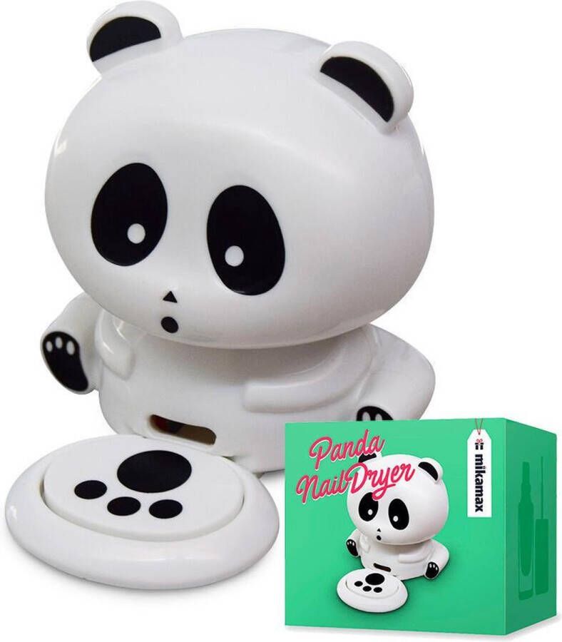 MikaMax Panda Nail Dryer Nageldroger Nagellak Droger Makkelijk voor Onderwerg Compact Design Snel en Gemakkelijk Droge Nagels