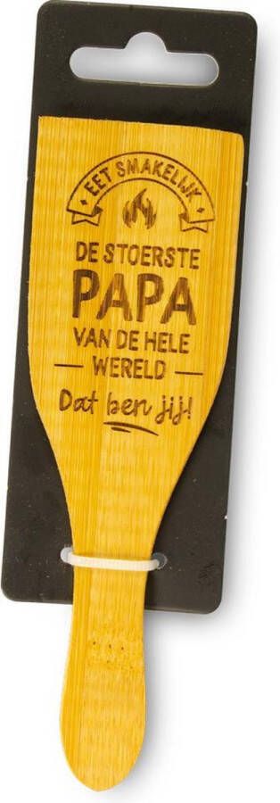Miko.nl Eet Smakelijk De Stoerste Papa van de Hele Wereld Dat Ben Jij! Gourmet Spatel Gourmetten Steengrillen