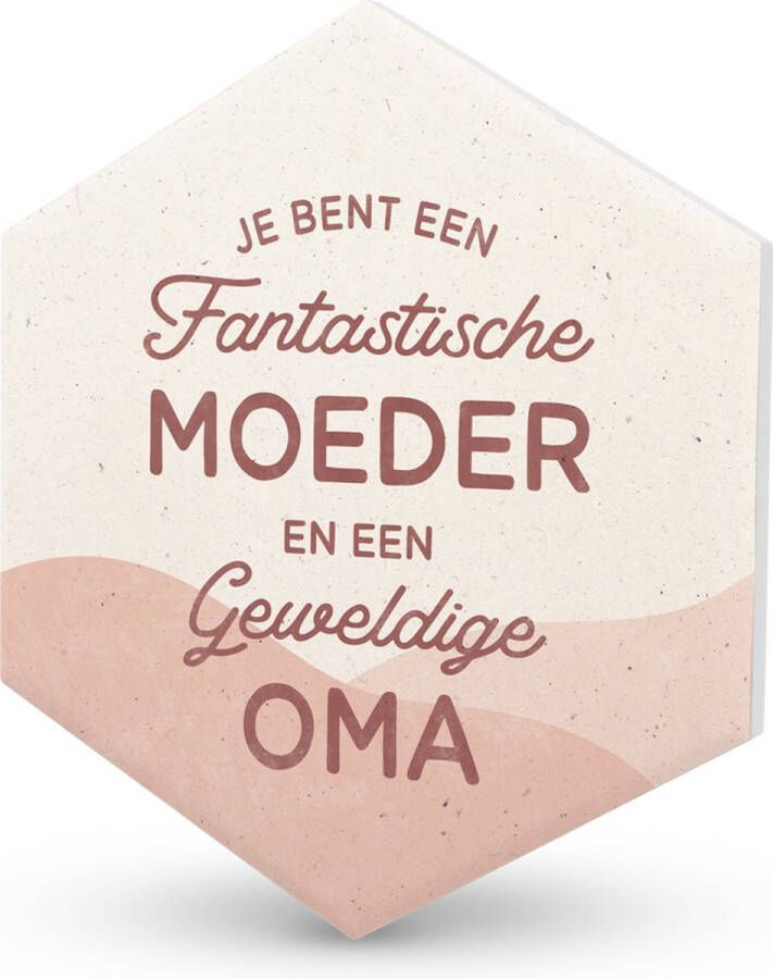 Miko Keramieken Onderzetter ‐ Moeder & Oma