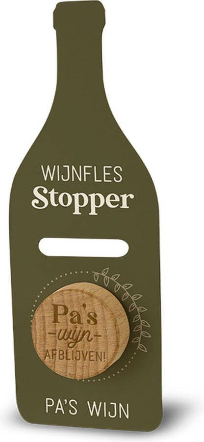 Miko Wijnstopper Pa's Wijn