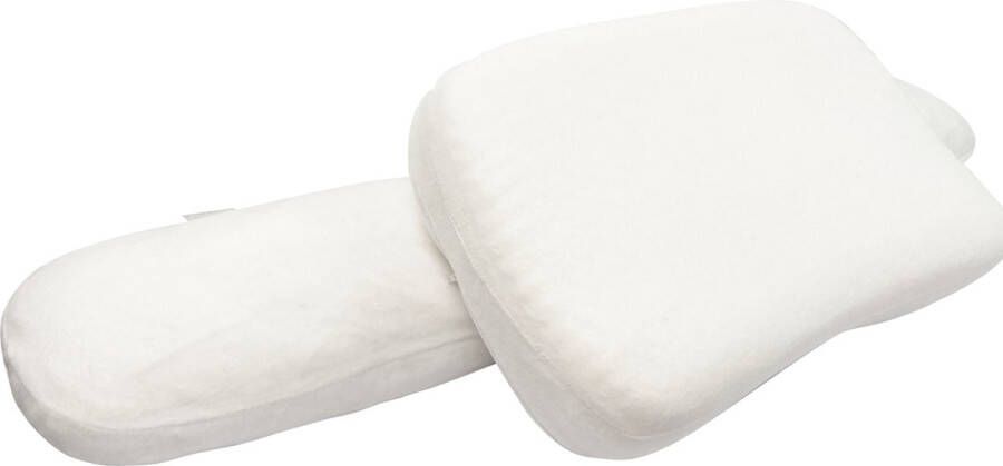 Mikoala Hi4 Deluxe en Body Pillow – 6 weken proefslapen – ontworpen door fysiotherapeut – Hoofdkussen – Lichaam kussen Nekklachten Rugklachten Traag schuim – Hoogte verstelbaar – Zwangerschapskussen – Rug- en Zijslapers 53x35cm en 110cm