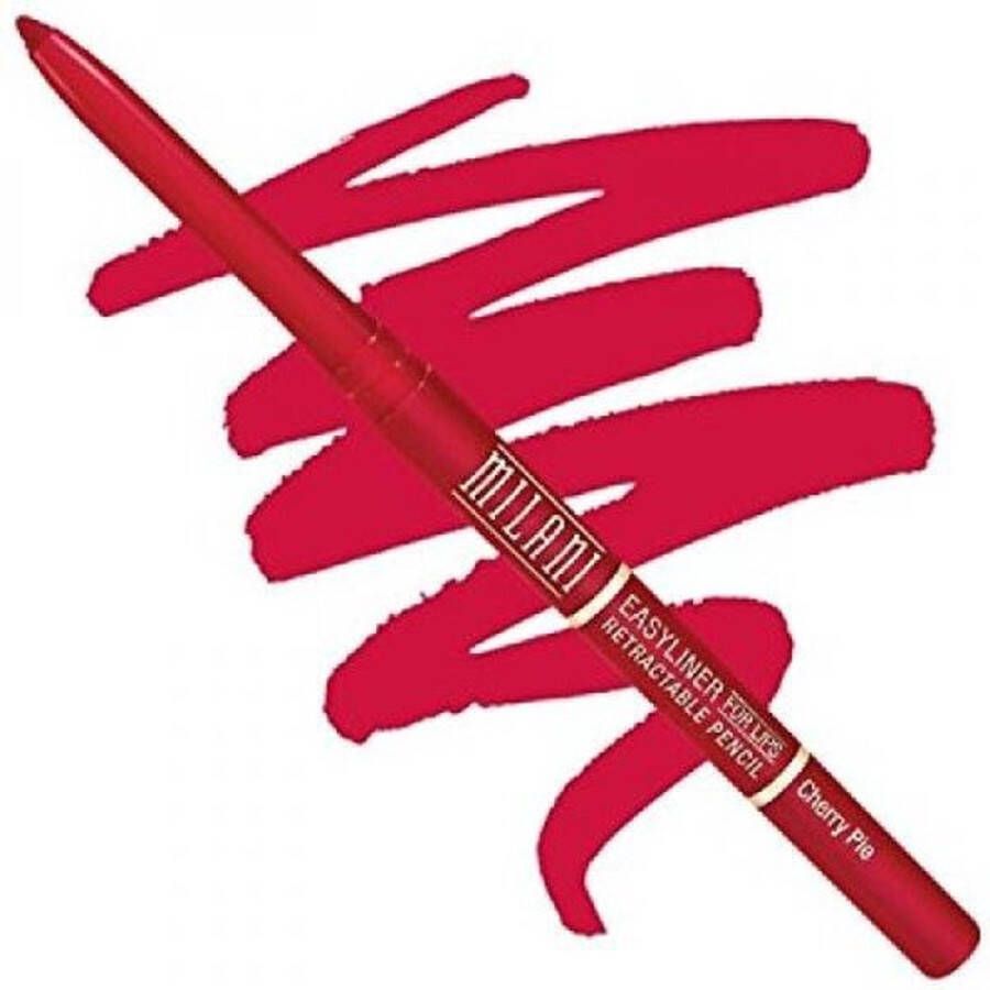 Milani Easyliner Retractable Lipliner Pencil 04 Cherry Pie Rood 0.25 g