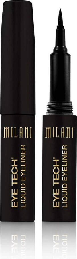 Milani Eye Tech Liquid Eyeliner 01 Black Zwart