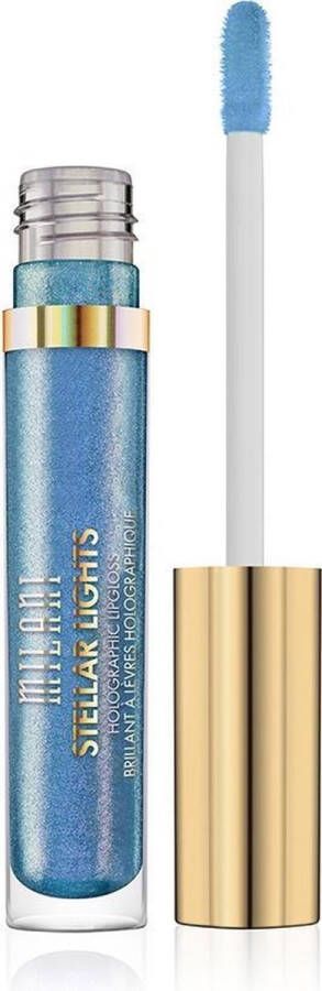 Milani Stellar Lights Holographic Lip Gloss 02 Iridescent Blue Lipgloss Blauw 3.6 ml