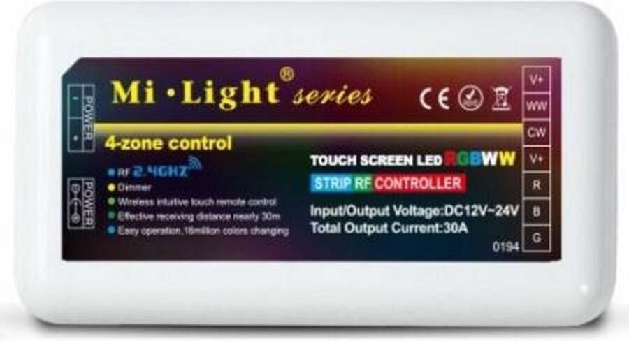 Milight LED strip controller RGB+CCT 4-zones FUT039