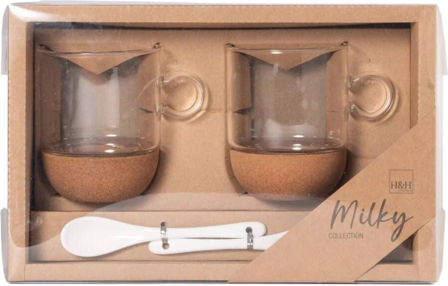 Milky Theeglazen Set