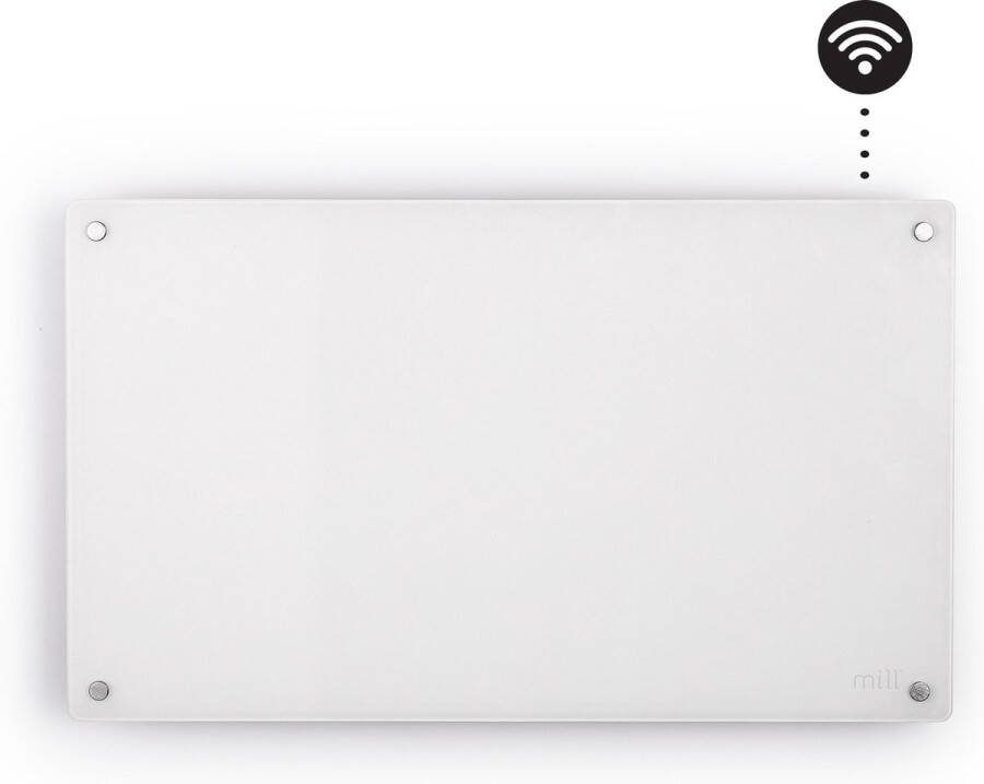 Mill GL600WIFI WiFi-geïntegreerde glazen paneelverwarming 600 Watt tot 11m2 100% stil