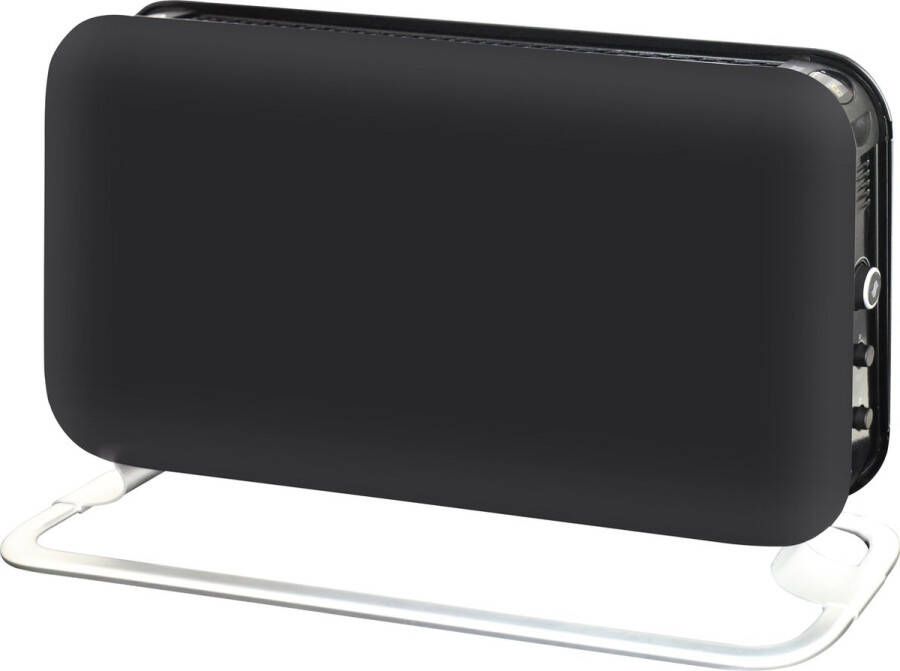 Mill SG2000LED Black design convectiekachel 2000 Watt ventilator LED display tot 20m2 zwart 5 jaar garantie