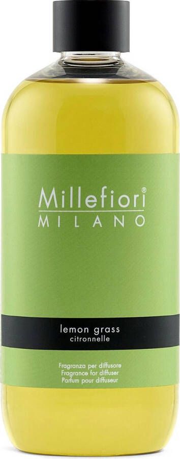 Millefiori Milano Navulling voor Geurstokjes 250 ml Lemon Grass