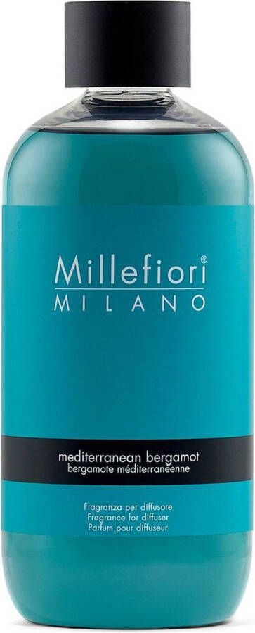 Millefiori Milano Navulling voor Geurstokjes 250 ml Mediterranean Bergamot