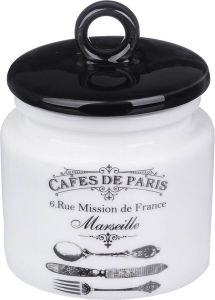 Millimi Cafes De Paris Suikerpot 0.25L deksel hittebestendig keramiek