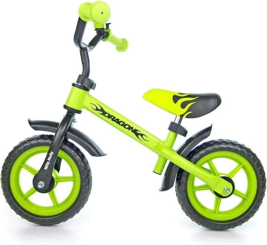 Milly Mally Loopfiets DRAGON Groen