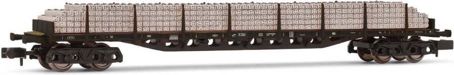 Milton Arnold 4-axle Flat Wagon Sgjs716 Db Bl Loaded Concrete Iv ARN-HN6463