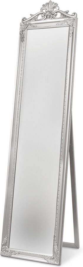 Milton & Oldbrook Staande Spiegel 44 x 180 cm Paris Zilver