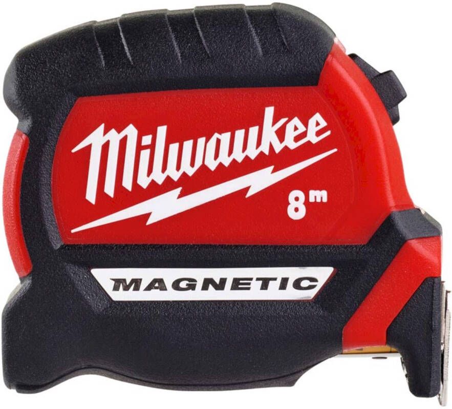 Milwaukee 4932464600 Rolmaat Premium magnetisch 8m x 27mm