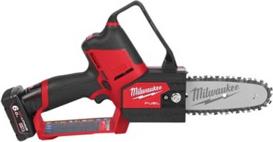 Milwaukee HATCHET™ snoeizaag M12 FHS-602X 12V incl. 6.0 Ah accu's [2st] en lader in koffer