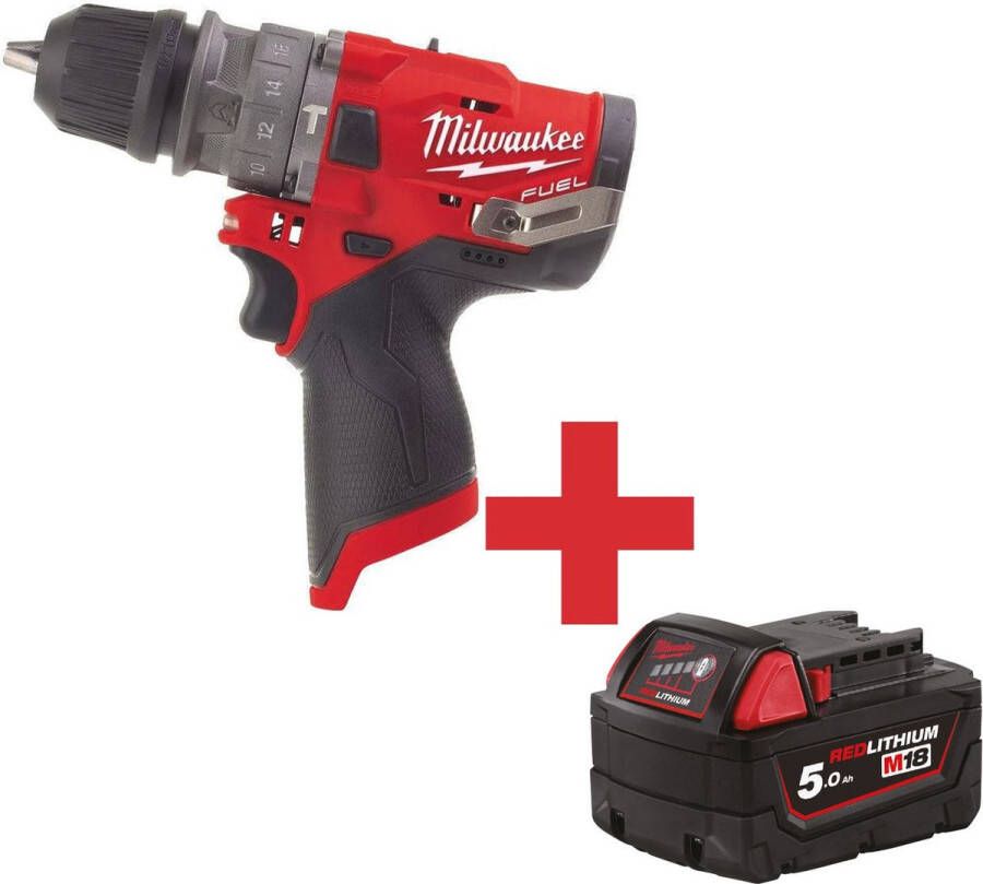 Milwaukee M12 FPDX-0 12V Li-Ion accu Boor- schroefmachine body koolborstelloos