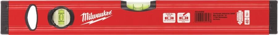 Milwaukee Slim box waterpassen Magnetic Slim Level 40cm 1pc 4932464854