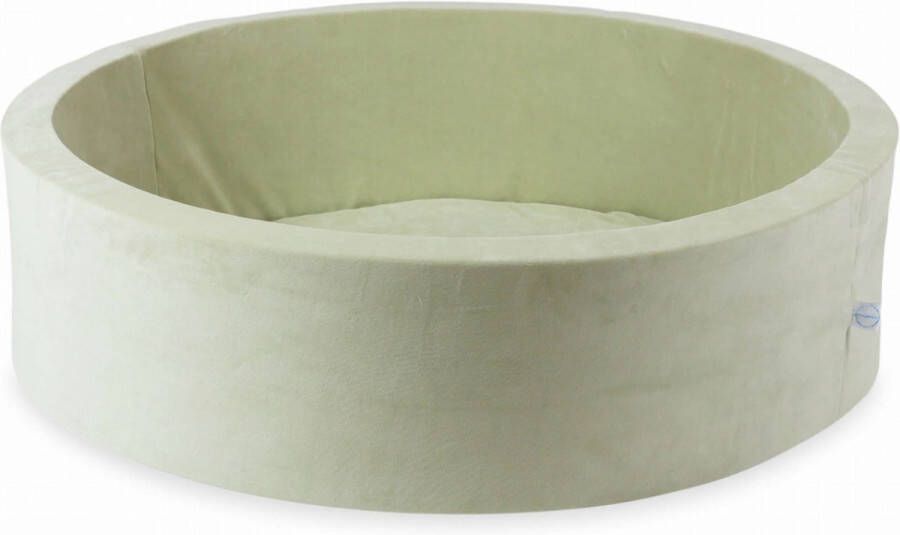 Mimii Ballenbak 110 x 30 cm zonder ballen velvet licht mint