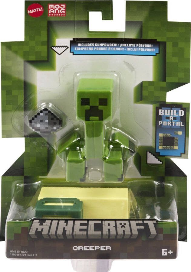 Minecraft Creeper Groen Speelfiguur