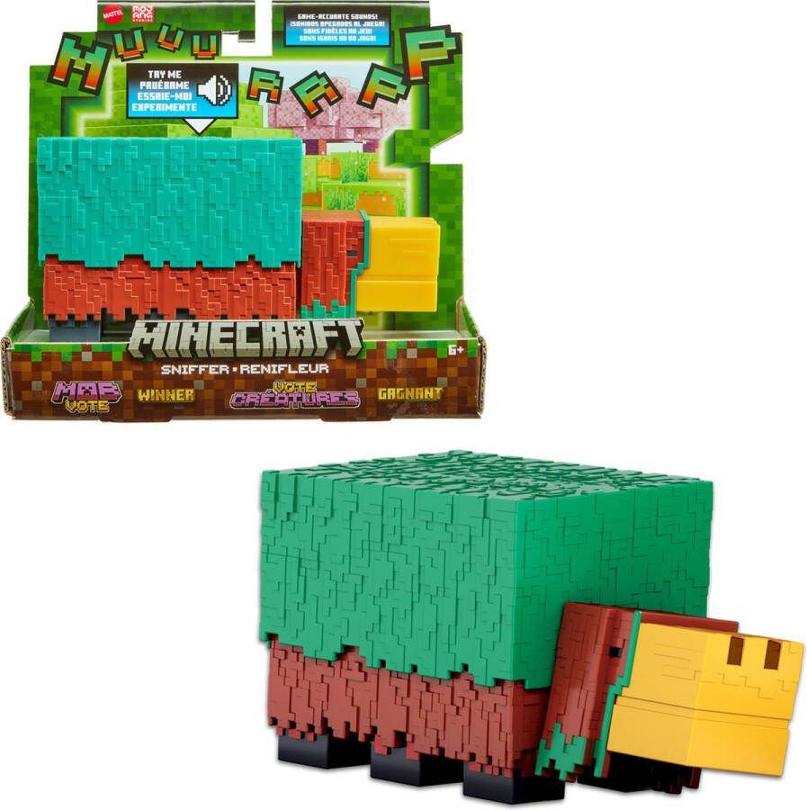 Minecraft Snuffelaar 8 25 cm Speelfiguur