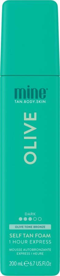 MineTan Olive Self tanning Foam for Very Dark Tan (Super Dark) 200ml