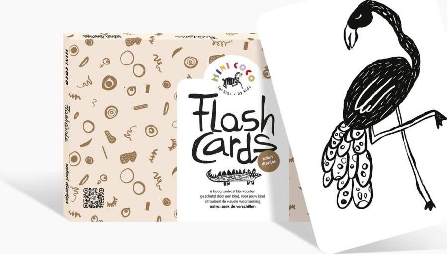 Mini Coco Flash cards Safari NL