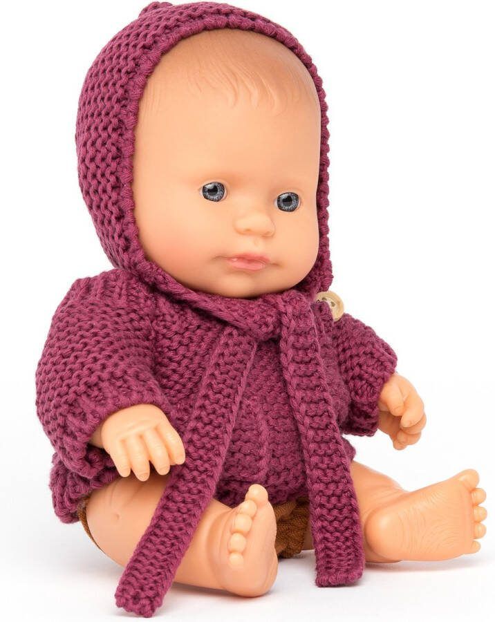 Miniland Babypop Europese Jongen 21cm