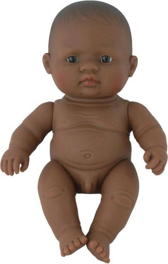 Miniland pop Latijns Amerikaans jongetje badpop 21 cm babypop