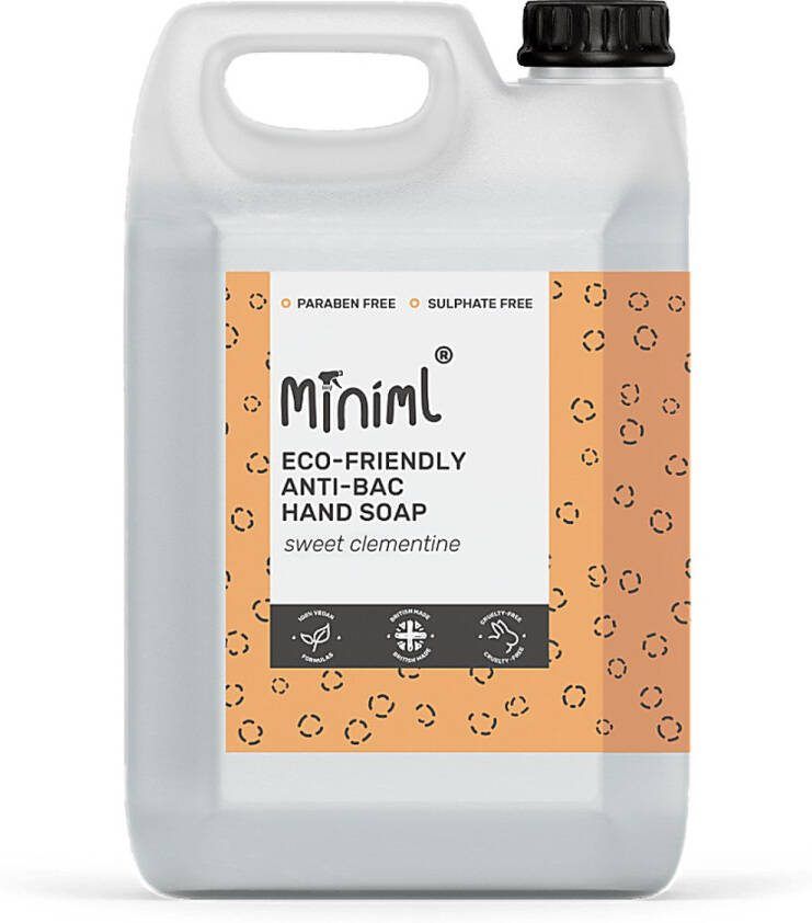 Miniml Anti-BacteriÃle Handzeep Zoete Clementine 5L Grootverpakking