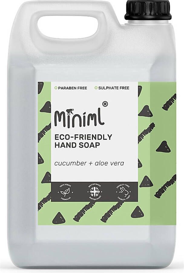 Miniml Handzeep Komkommer & AloÃ Vera 5L Grootverpakking
