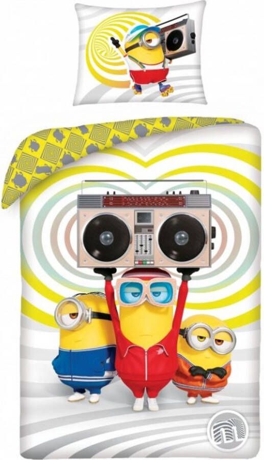 Minions Dekbedovertrek Boogie 140 x 200 cm + 70 x 90 cm Katoen