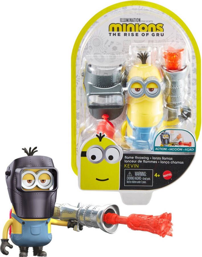 Mattel Les Minions Kevin 11 Cm Gmd91 Collectible Figure 3 Jaar En +