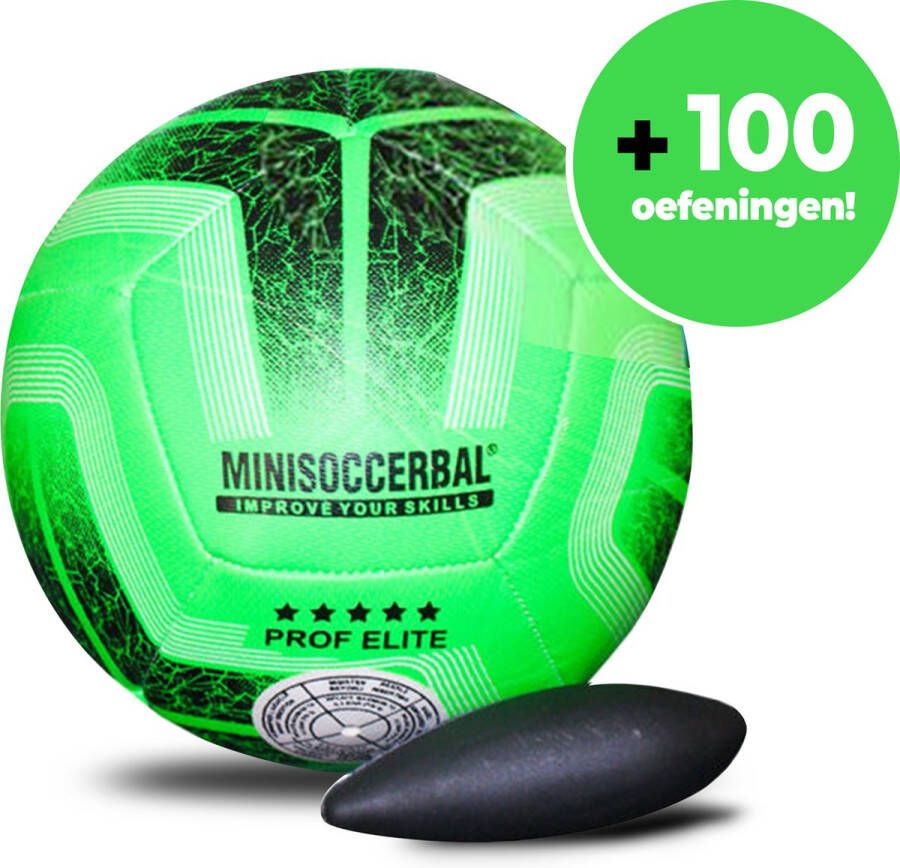 Minisoccerbal bal aan touw Sense Ball Trainingsbal Sinterklaascadeau Groen