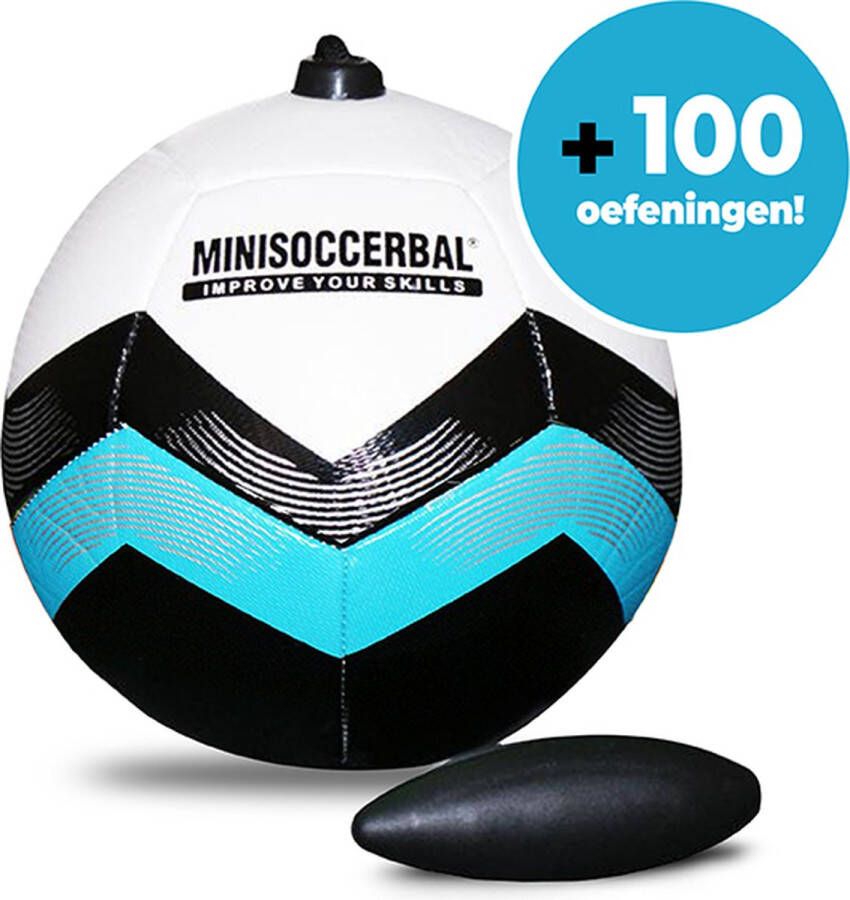 Minisoccerbal bal aan touw Voetbaltrainer Kerstcadeau Classic Blauw Met Oefenstof