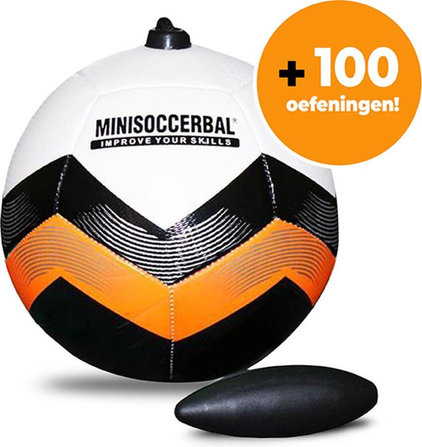 Minisoccerbal bal aan touw Kerstcadeau Voetbaltrainer Classic Oranje Met Oefenstof