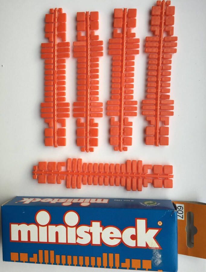 Ministeck aanvulling oranje kleurcode 31607 5 strips in verpakking