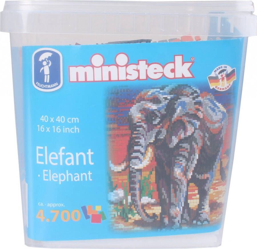 Ministeck olifant 4700-delig