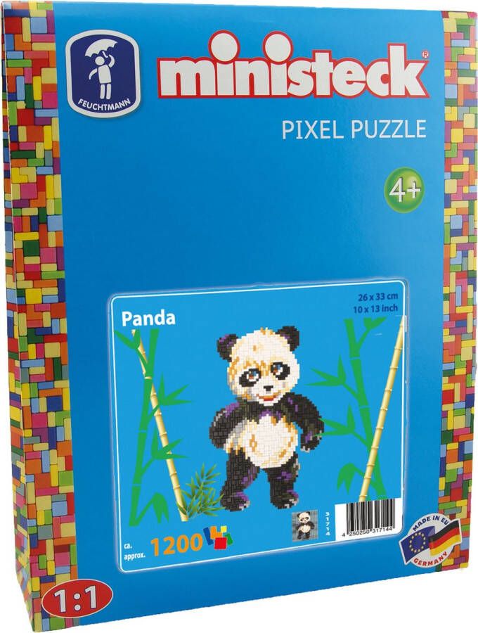 Ministeck Panda (small) XL Box 1200pcs