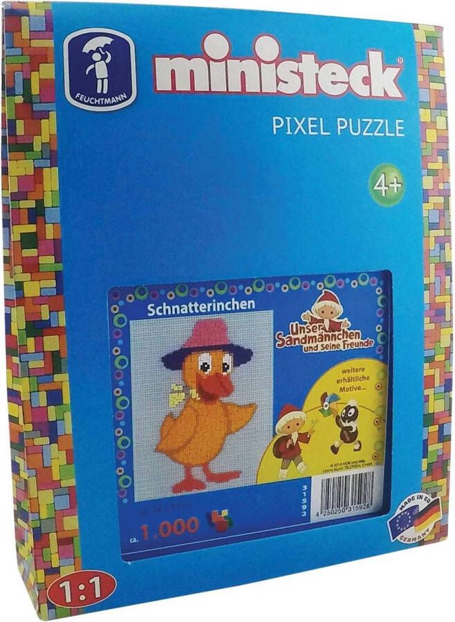 Ministeck Pixel Puzzel Onze Zandman 1000-delig