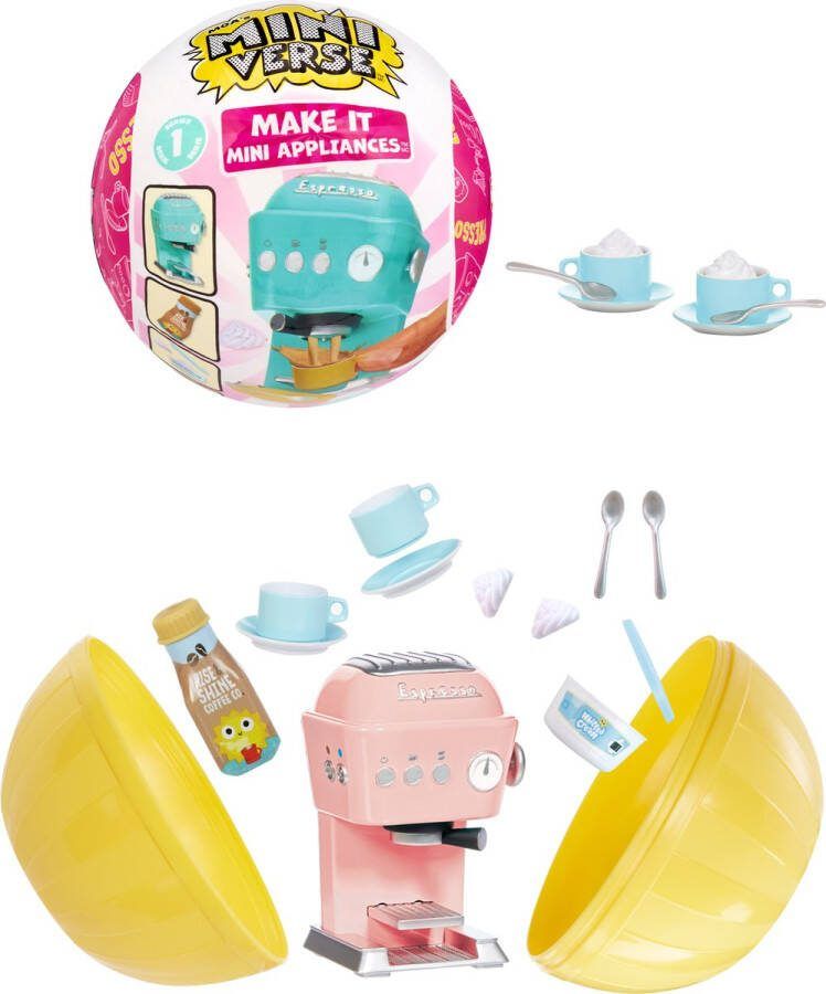 Miniverse Make It Mini Appliances Verrassingsitem Style 1 & Style 2 Knutselen – DIY – Hobbypakket – Knutselpakket