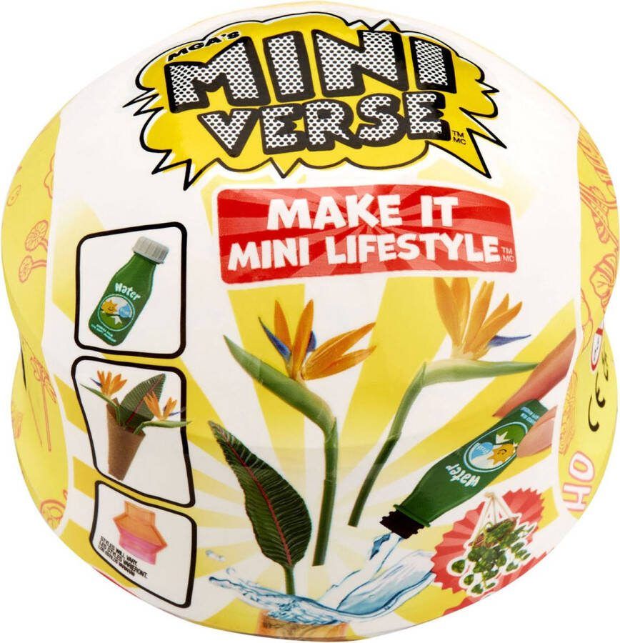 Miniverse Make It Mini Lifestyle Home Series 1A Knutselen – DIY – Hobbypakket – Knutselpakket Verrassingsitem