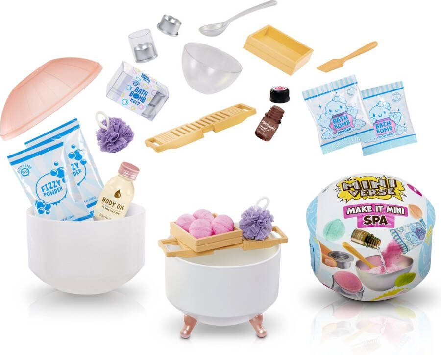 Miniverse Make It Mini Spa Knutselen – DIY – Hobbypakket – Knutselpakket